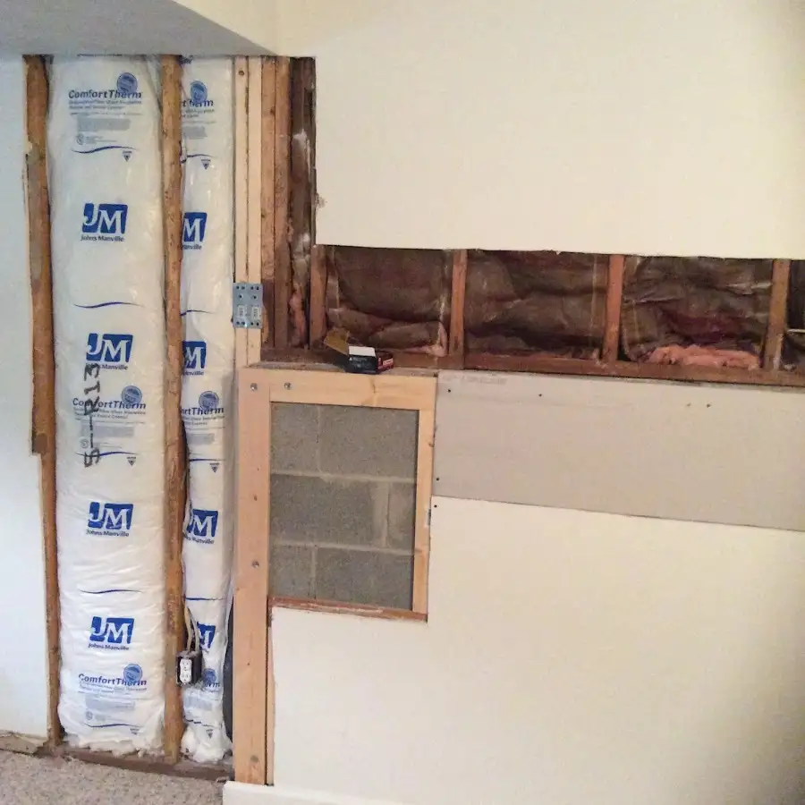 Wall insulation replacement during Structural Drying in Caldwell